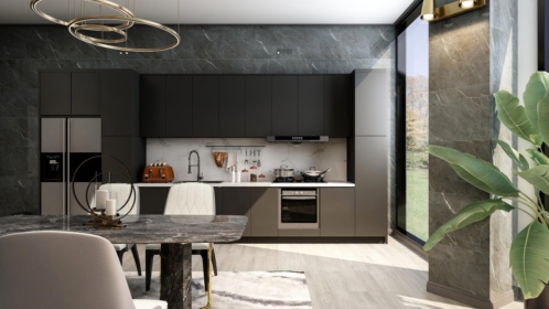 black-modern-contemporary-stylish-kitchen-room-interior-with-luxury-dining-table-large-window