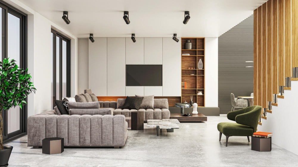 illustration-3d-rendering-large-luxury-modern-bright-interiors-living-room-mockup-computer-digitally-generated-image