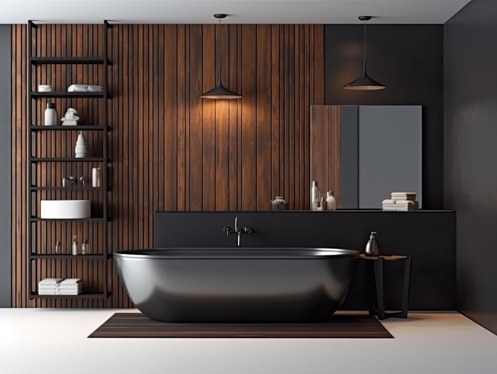 realistic-interior-design-bathroom-with-bathtub-modern-minimal-design-generative-ai